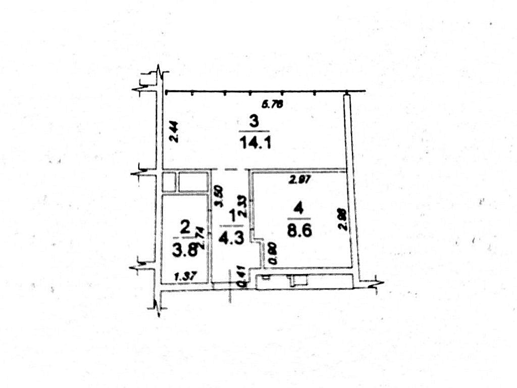 продажа однокомнатной квартиры номер A-174377 в Малиновском районе, фото номер 14